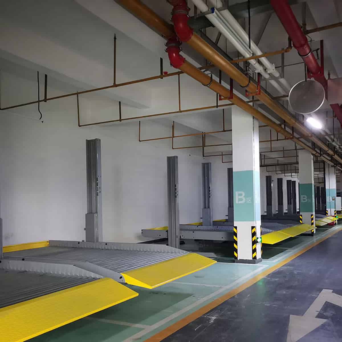 橫移式停車庫過驗收